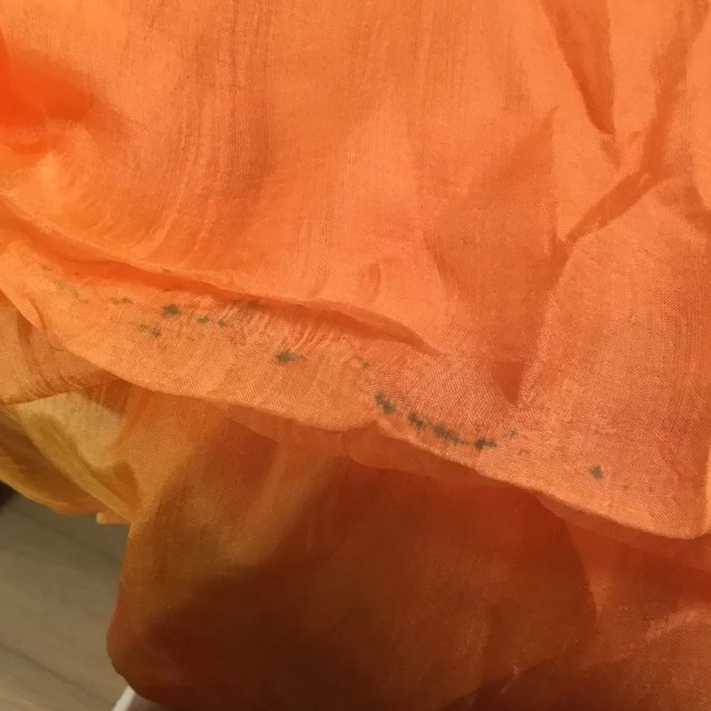Women’s Orange Silk Scarf  See Details